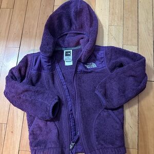 The North Face Kids Purple Fleece Hoodie